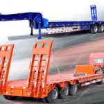 low bed heavy duty road freight